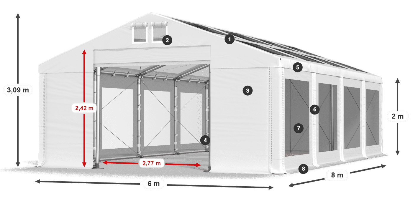 IMST 580 PVC légende 2m