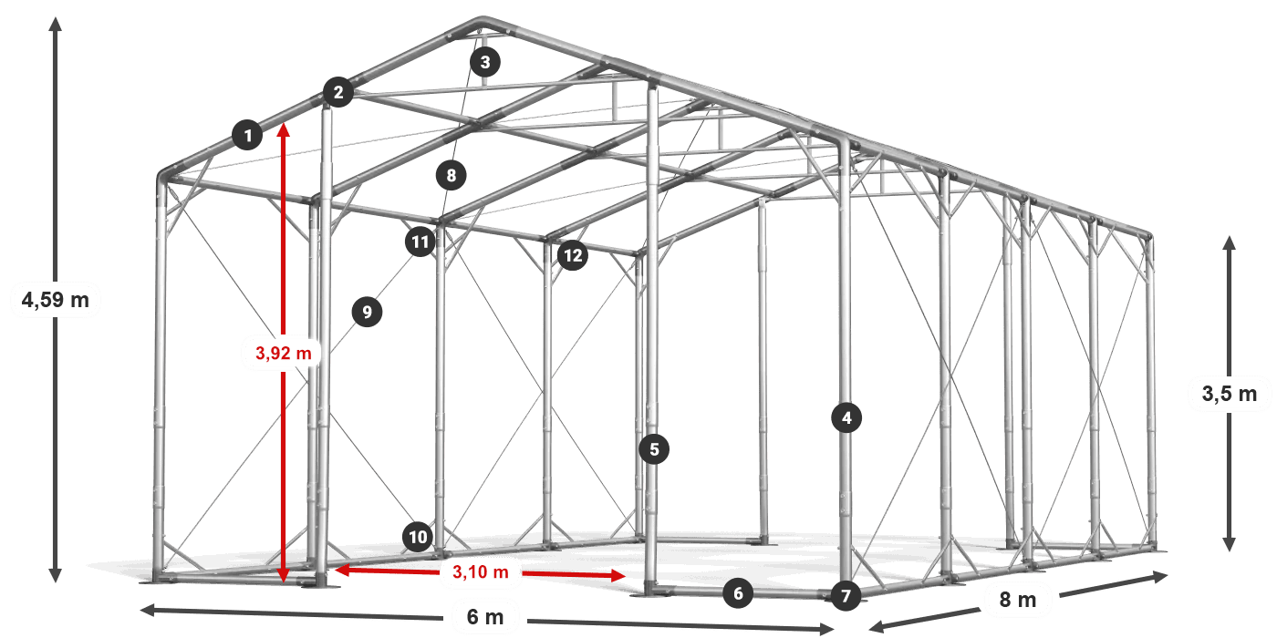 POLAR légende 2.5m-4m
