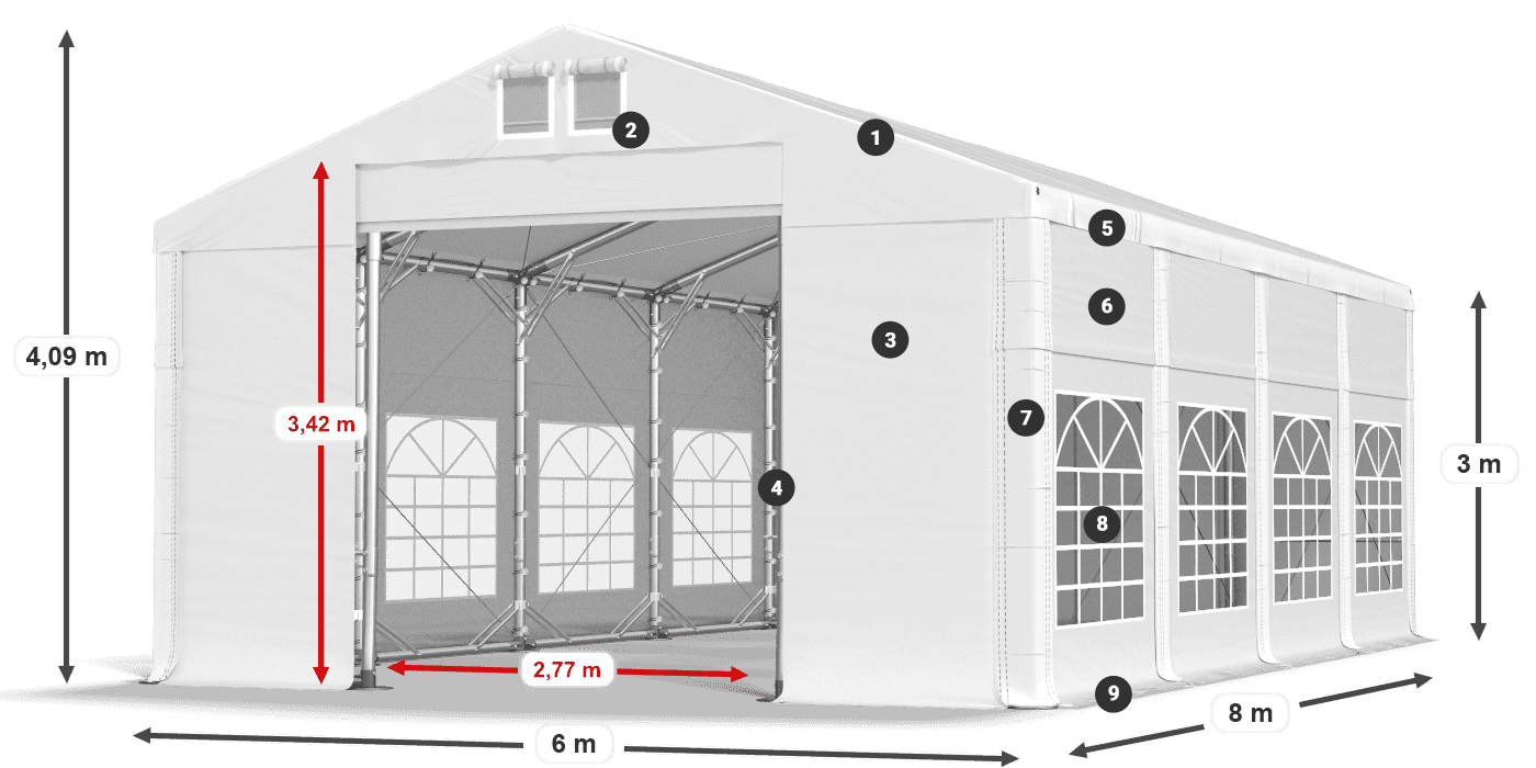 IFR 620 PVC légende 3m