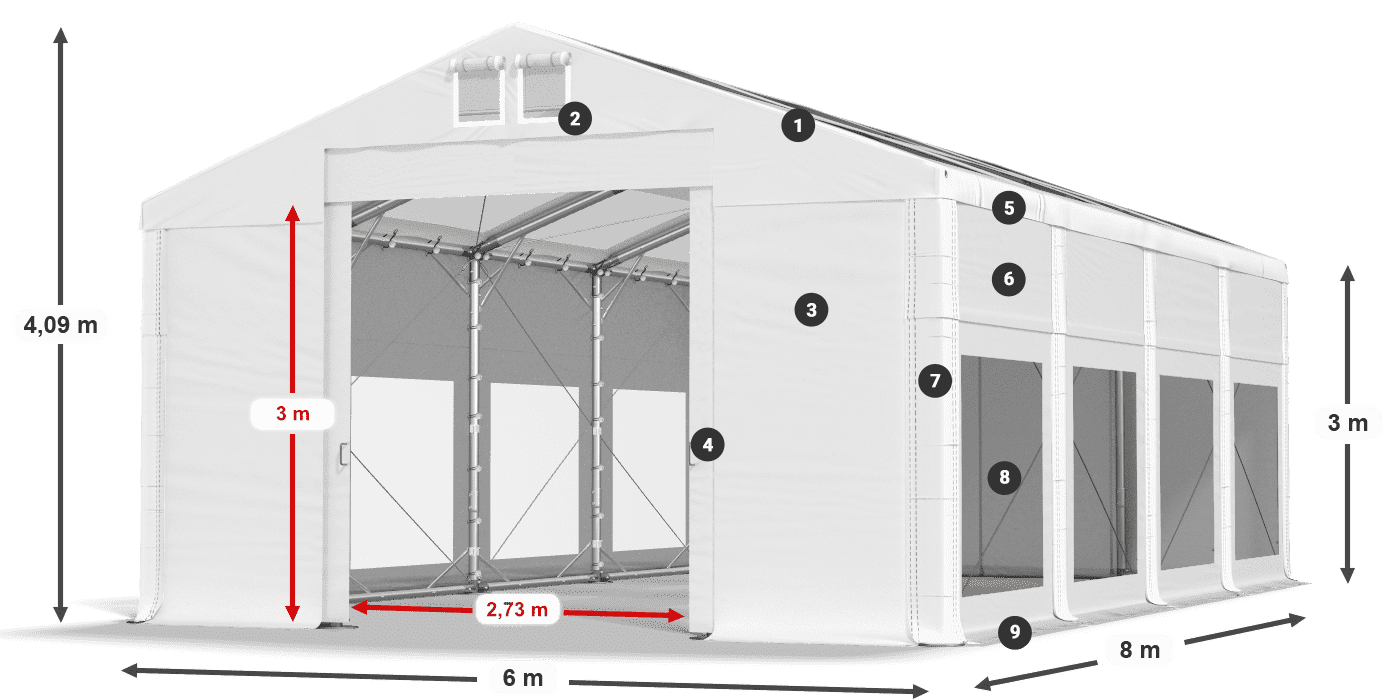 IMST 580 PVC légende 3m