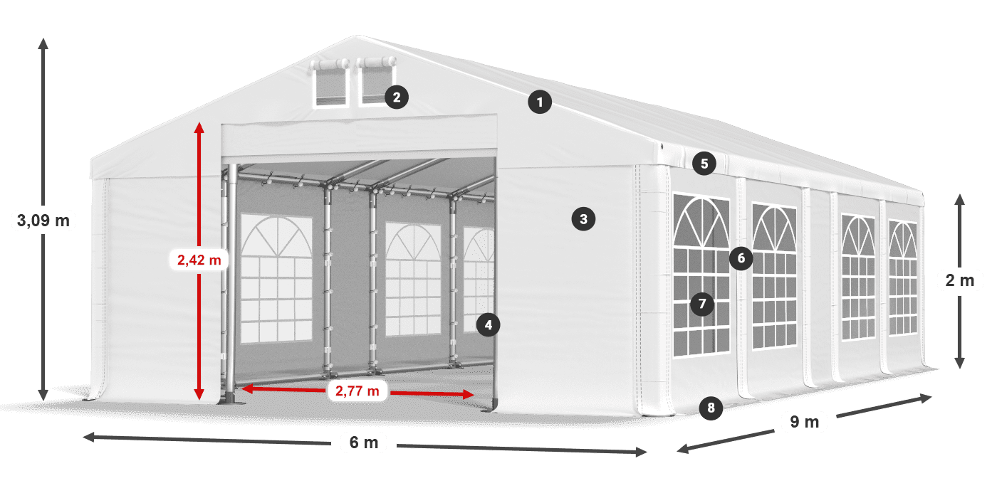 IFR 620 PVC légende 2m