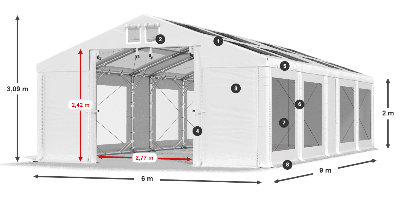 IMST 580 PVC légende 2m