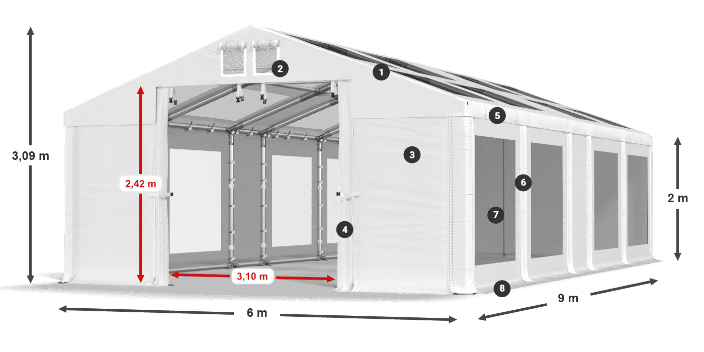 IMST 580 PVC légende 2m