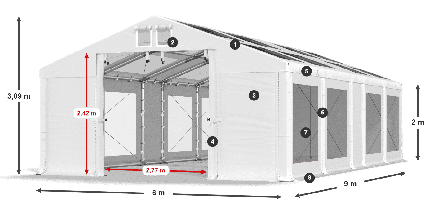 IMST 580 PVC légende 2m