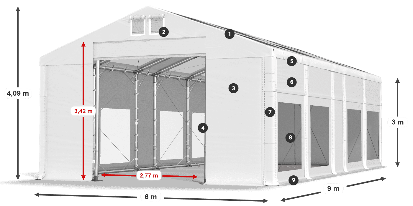 IMST 580 PVC légende 3m