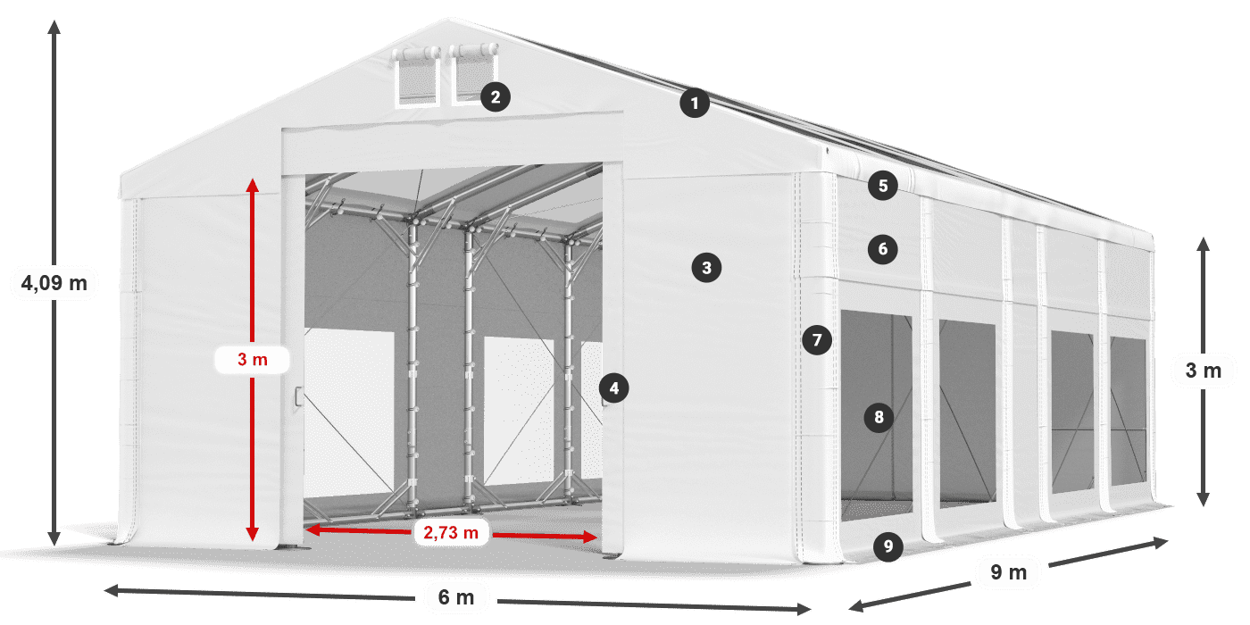 IMST 580 PVC légende 3m