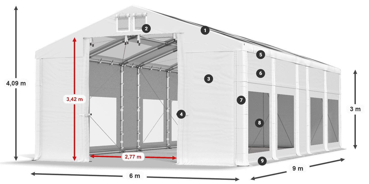 IMST 580 PVC légende 3m