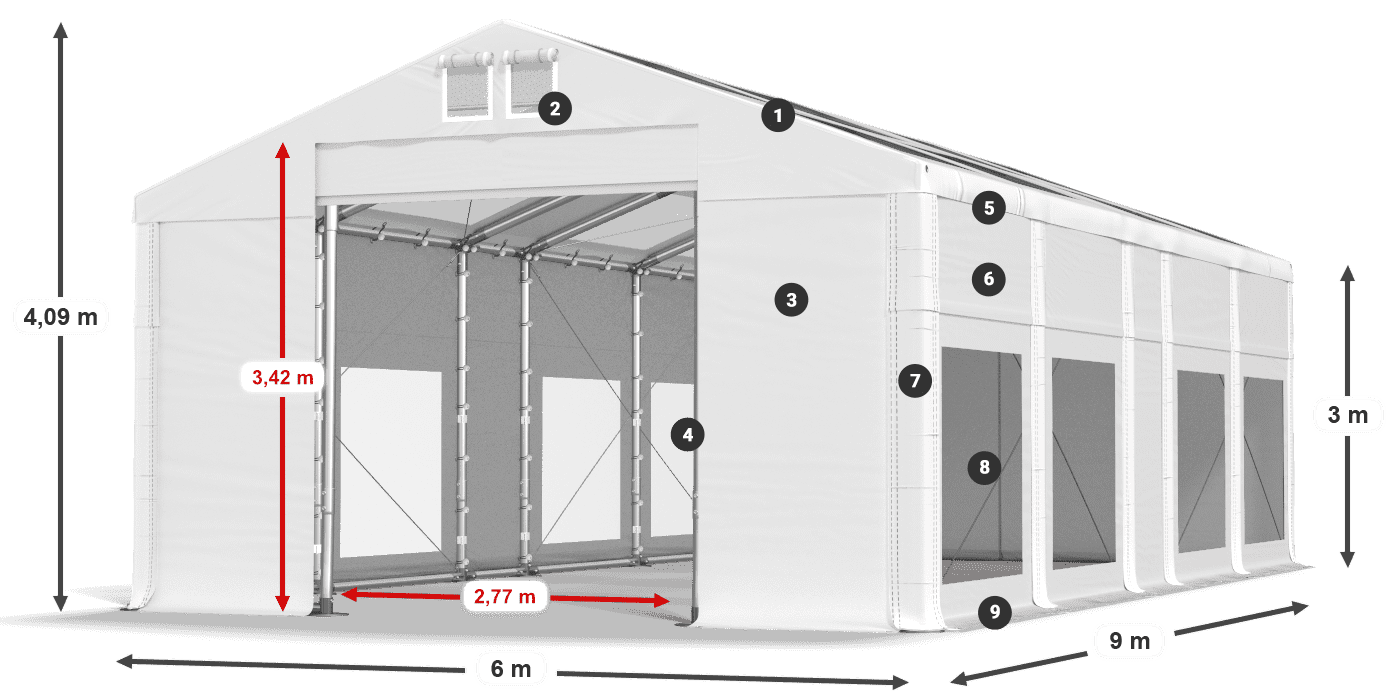 IMST 580 PVC légende 3m