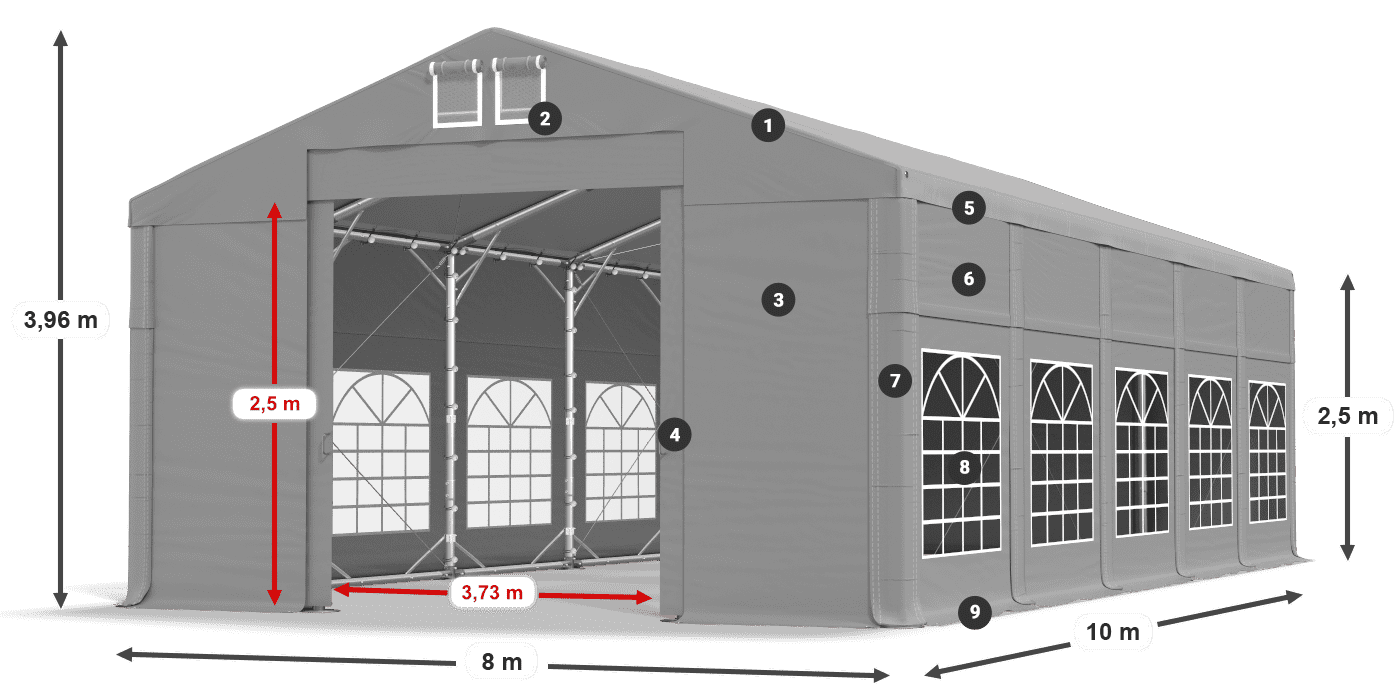 IMS 580 PVC légende 2,5m