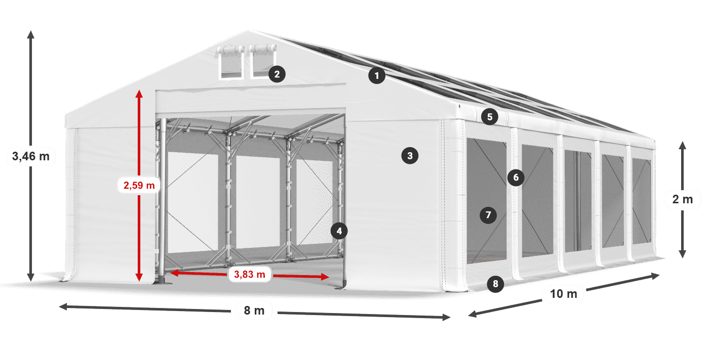 IMST 580 PVC légende 2m