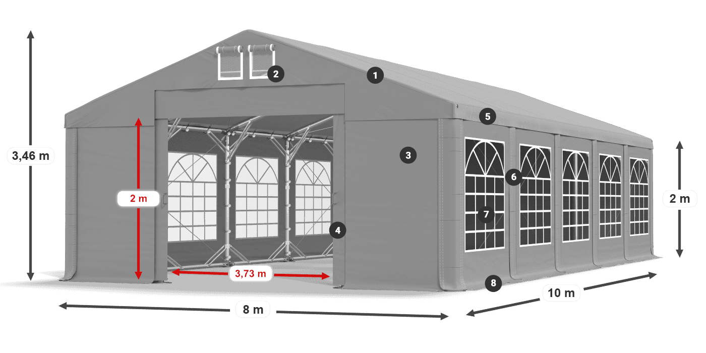 ISD 560 PVC légende 2m