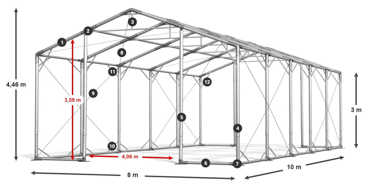 POLAR légende 2.5m-4m
