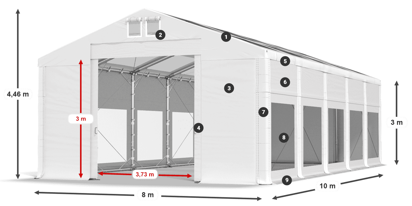 IMST 580 PVC légende 3m
