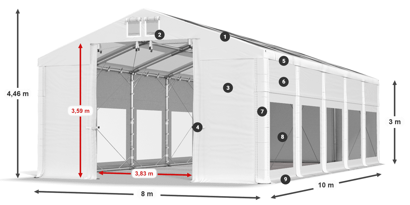 IMST 580 PVC légende 3m