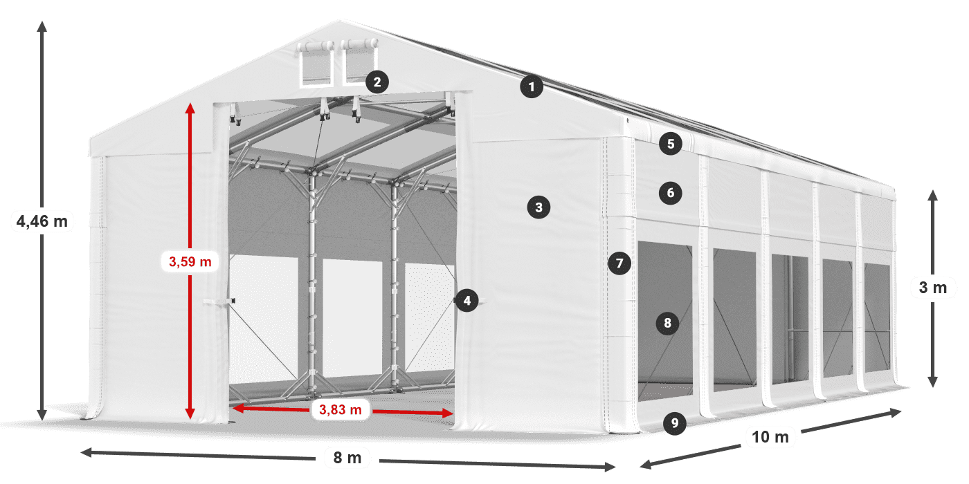 IMST 580 PVC légende 3m