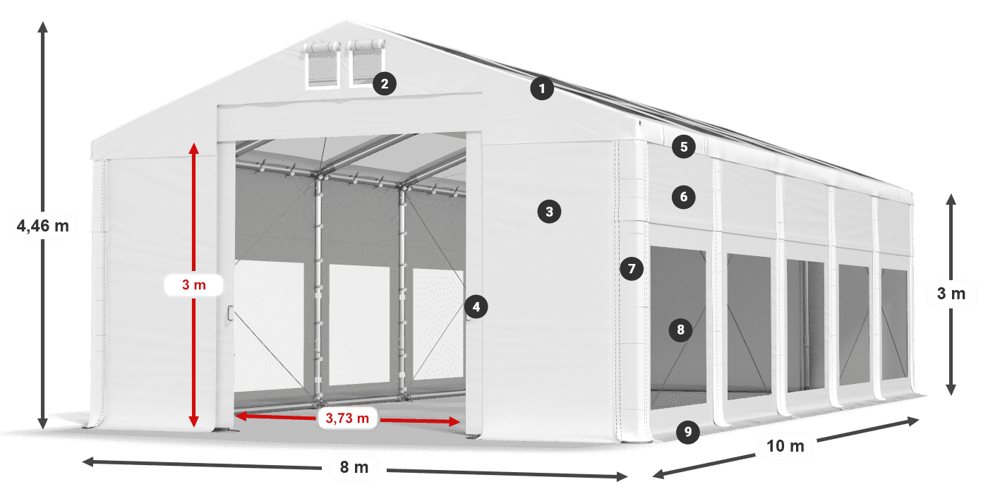 IMST 580 PVC légende 3m