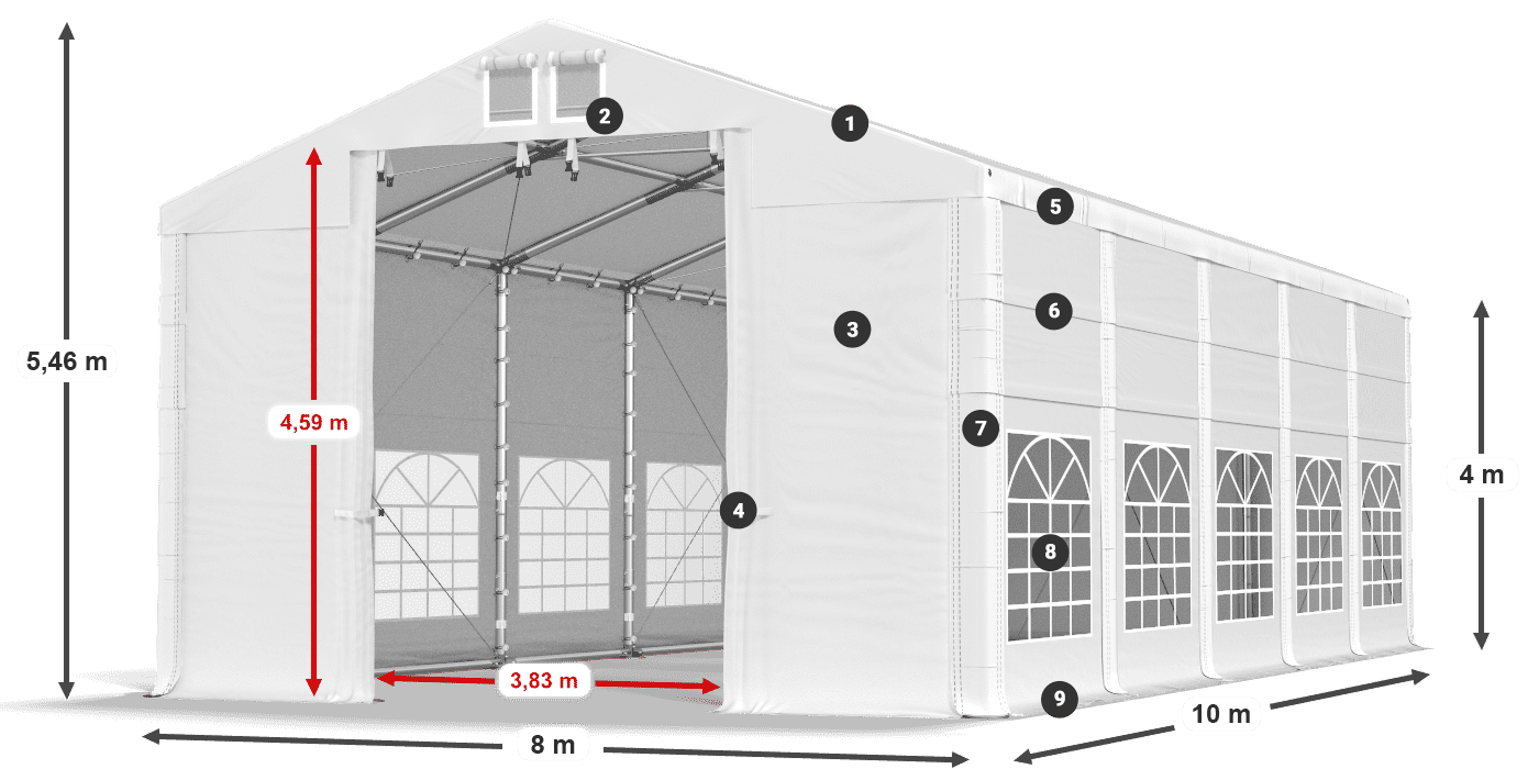 ISD 560 PVC légende 4m