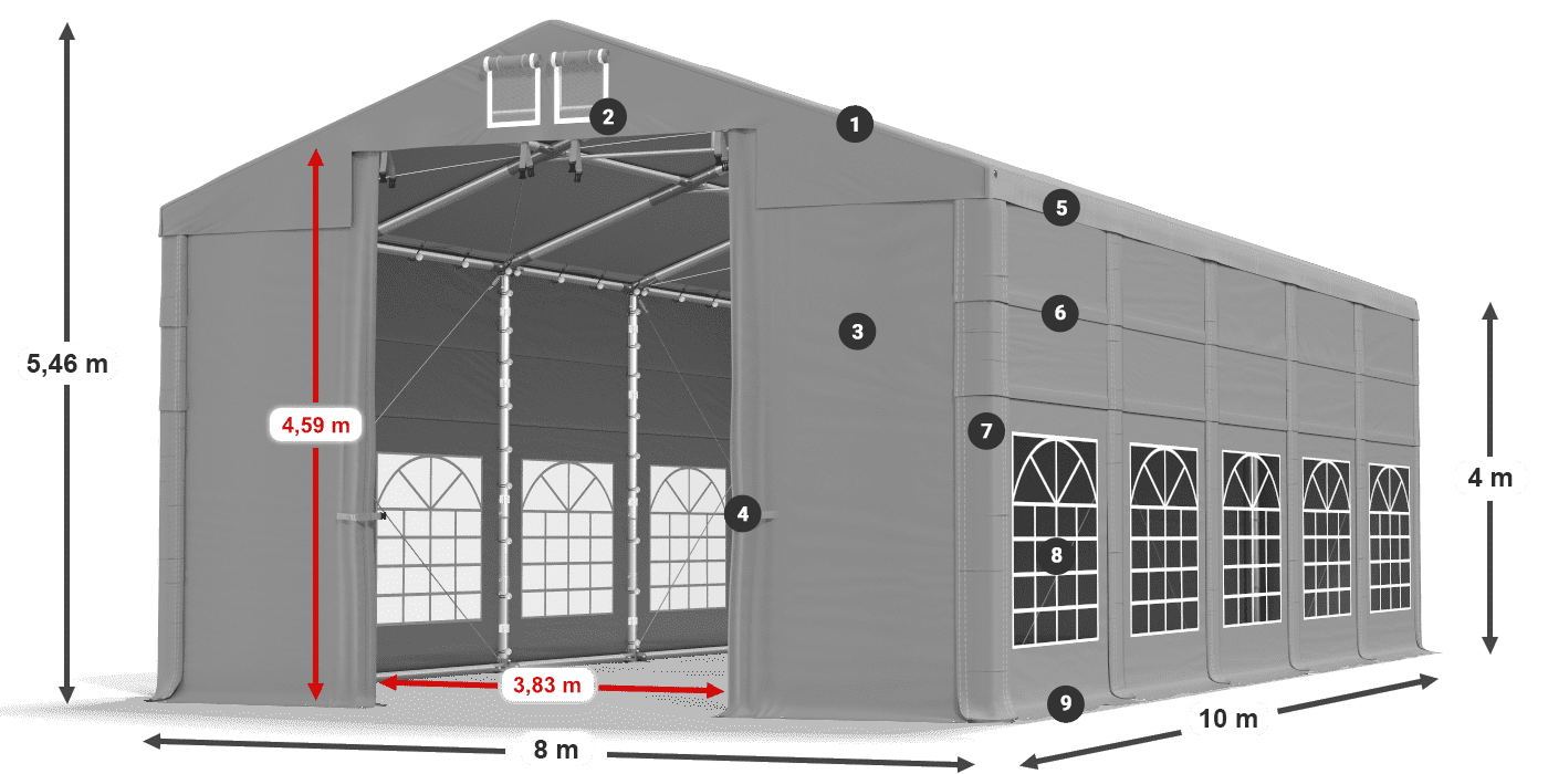 ISD 560 PVC légende 4m