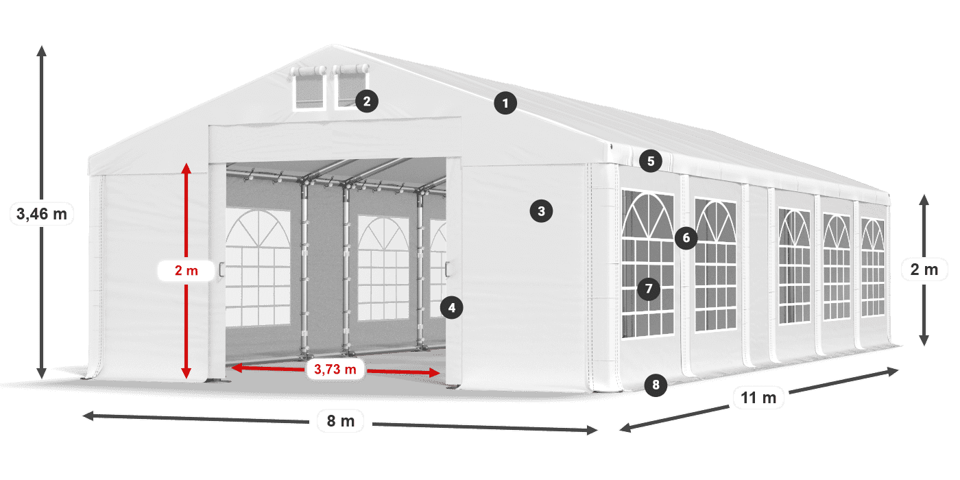 IFR 620 PVC légende 2m