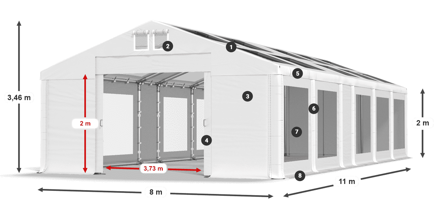 IMST 580 PVC légende 2m