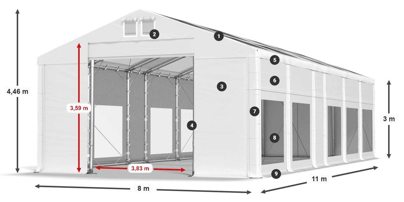 IMST 580 PVC légende 3m