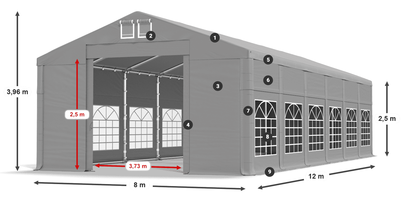 IMS 580 PVC légende 2,5m
