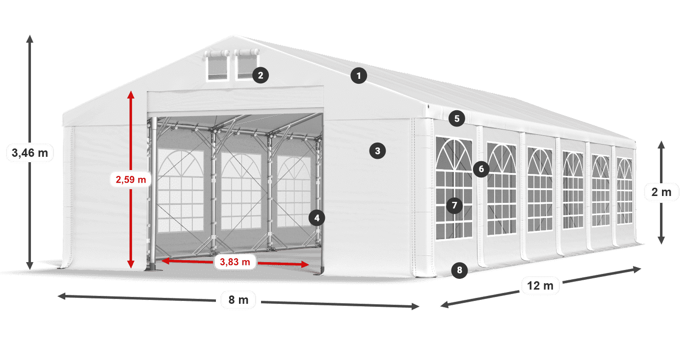 IFR 620 PVC légende 2m