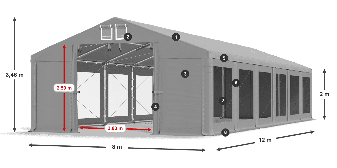 ISDT 560 PVC légende 2m