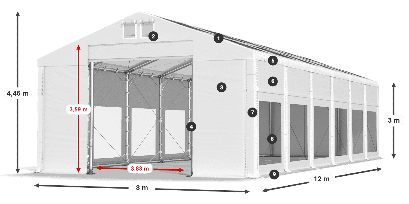 IMST 580 PVC légende 3m