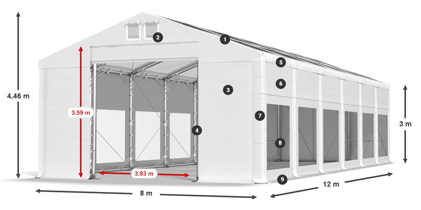 IMST 580 PVC légende 3m