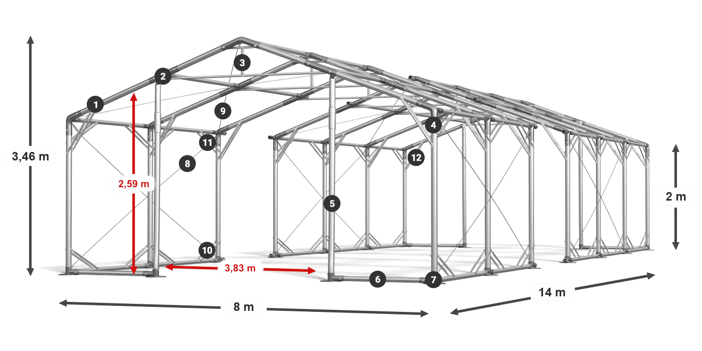 POLAR PLUS légende 2m