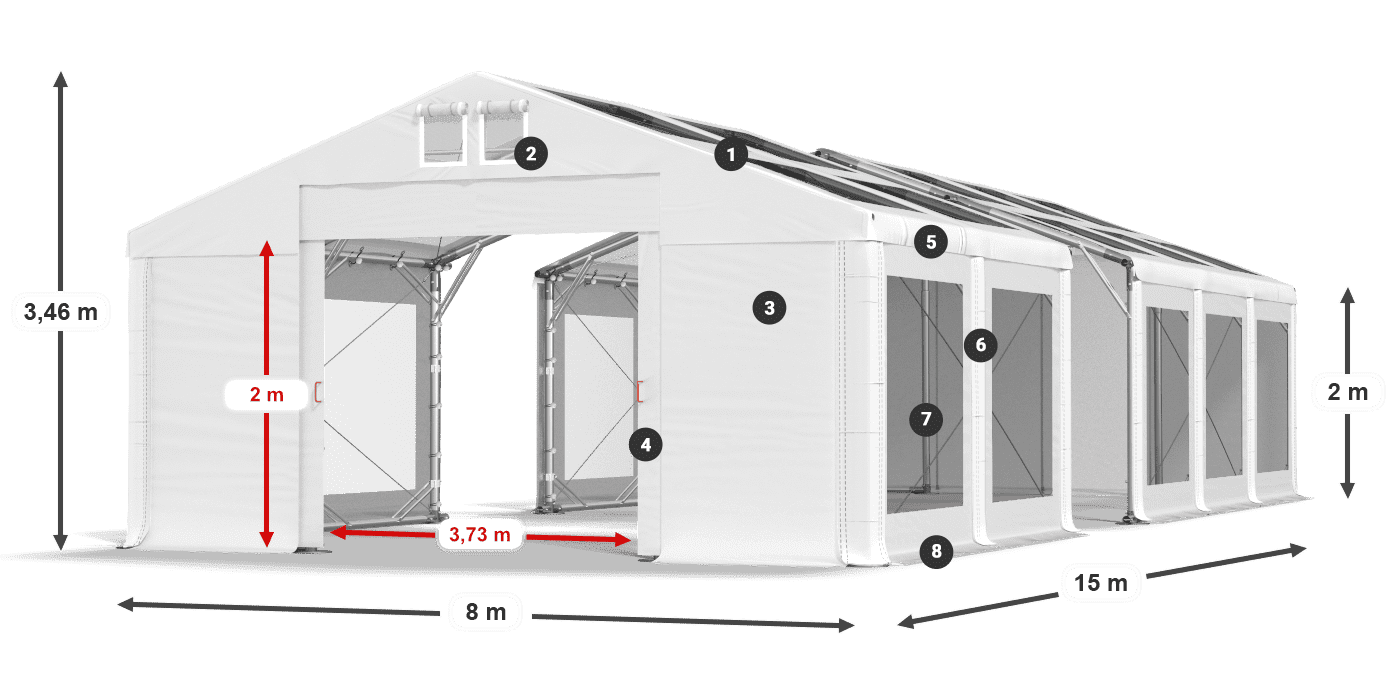 IMST 580 PVC légende 2m