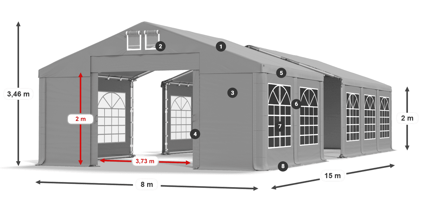 IMS 580 PVC légende 2m