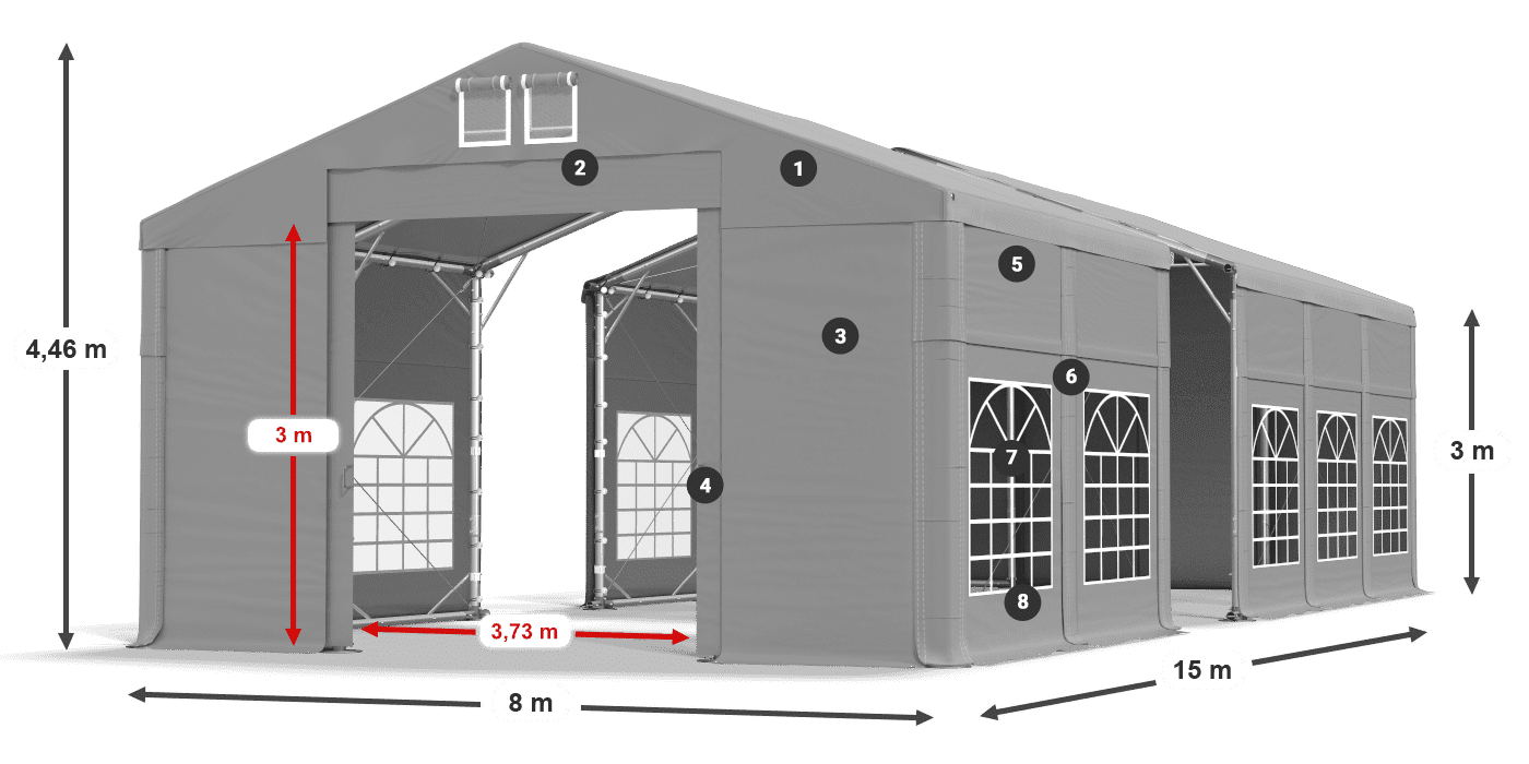 IMS 580 PVC légende 3m