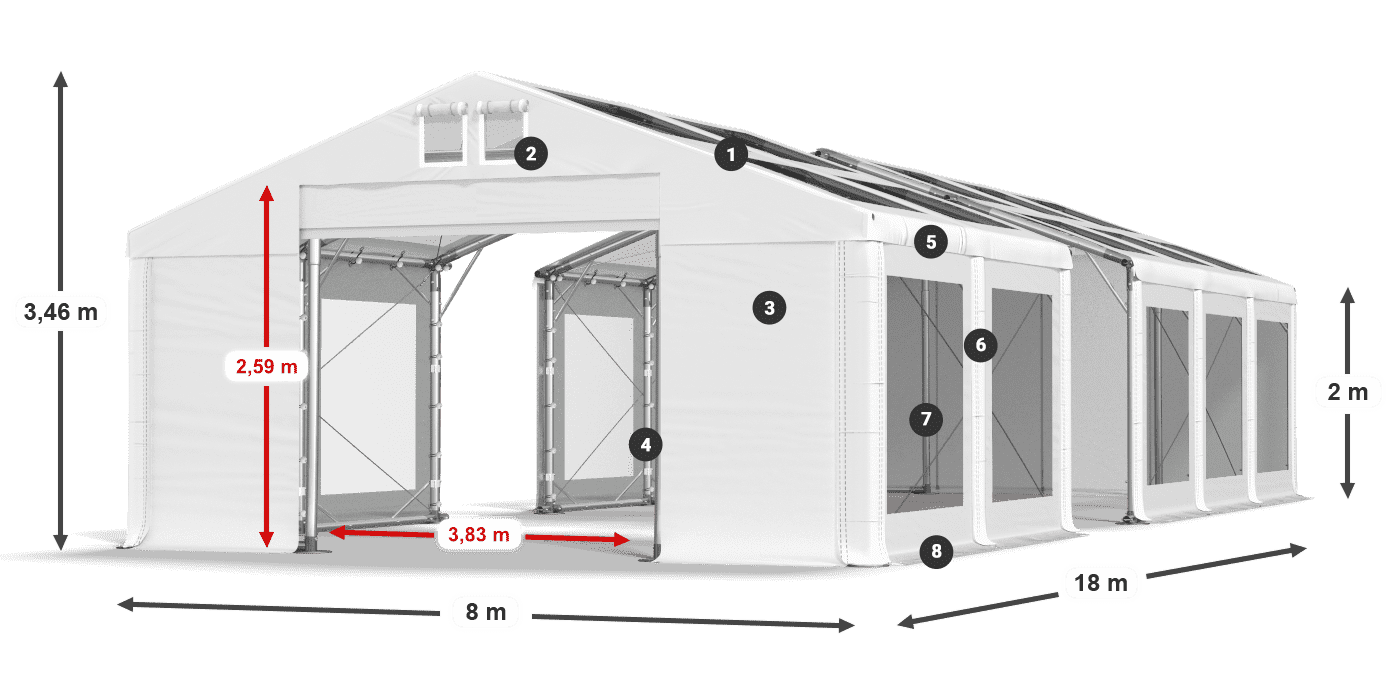 IMST 580 PVC légende 2m
