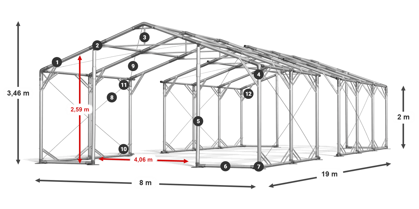POLAR PLUS légende 2m