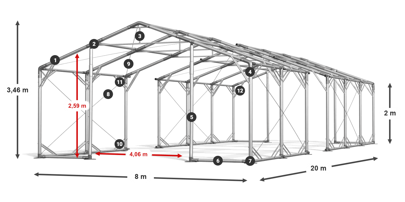 POLAR PLUS légende 2m