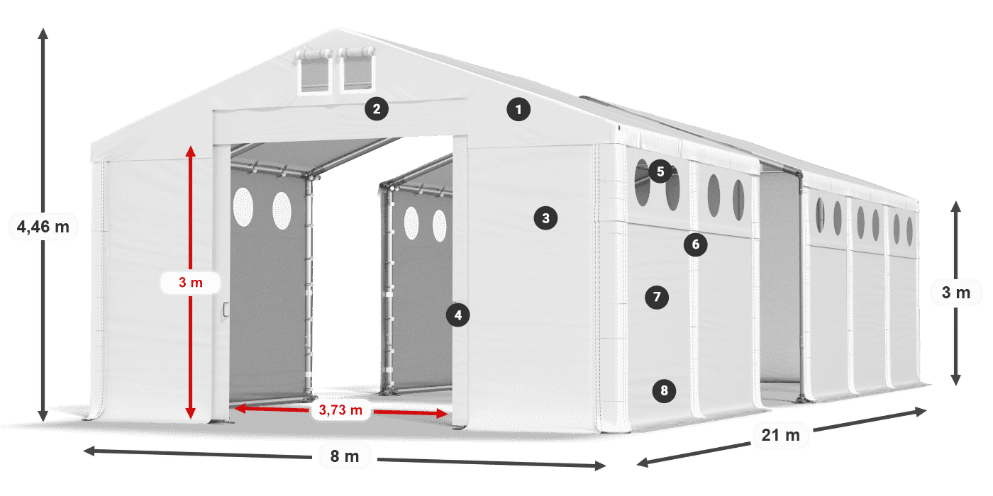 MFRO 620 PVC légende 3m