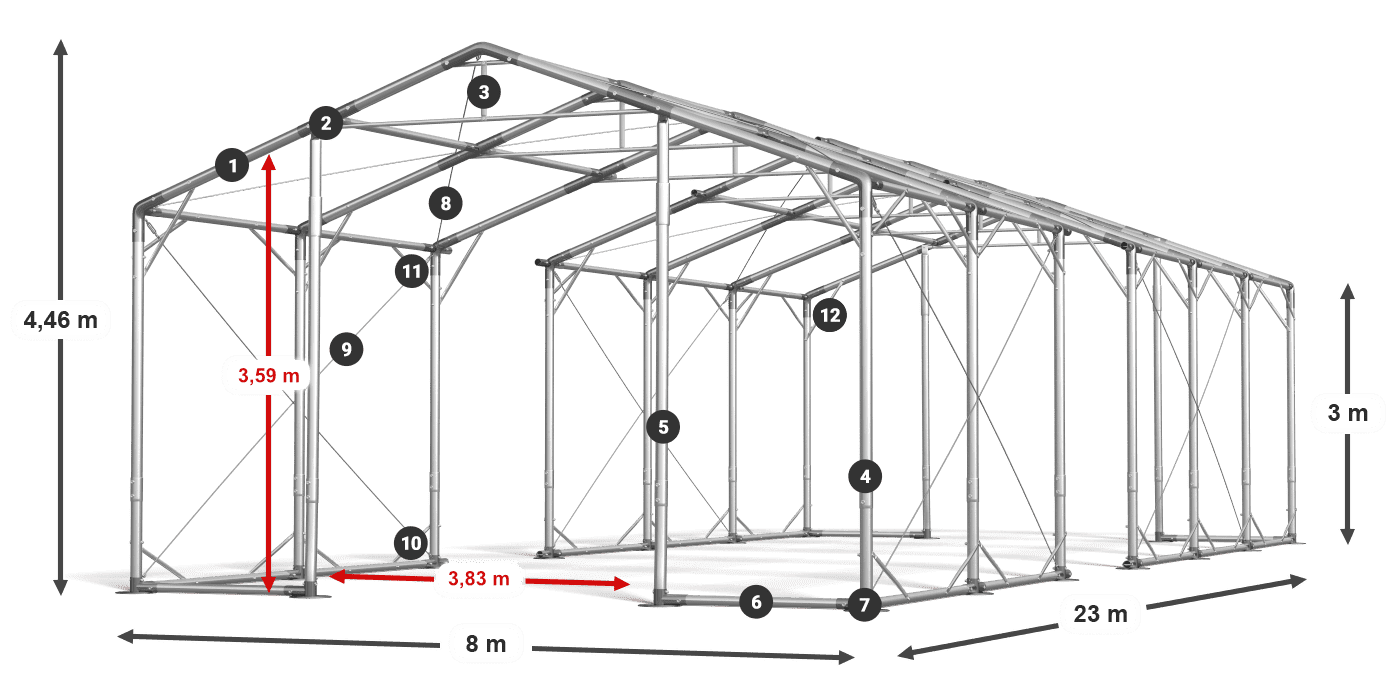 POLAR légende 2.5m-4m
