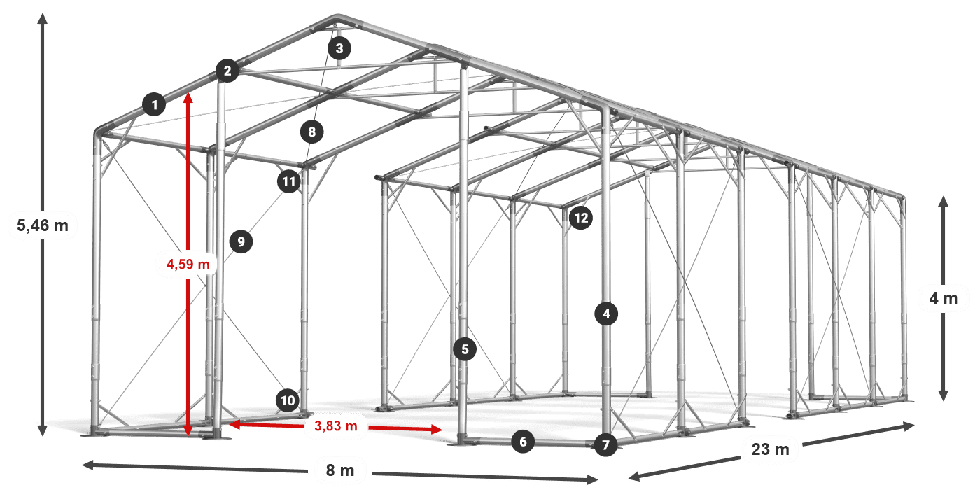 POLAR légende 2.5m-4m