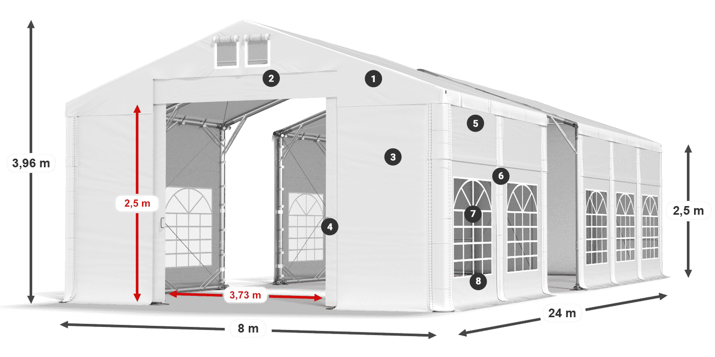 IMS 580 PVC légende 2,5m