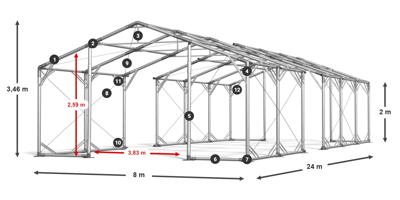 POLAR PLUS légende 2m