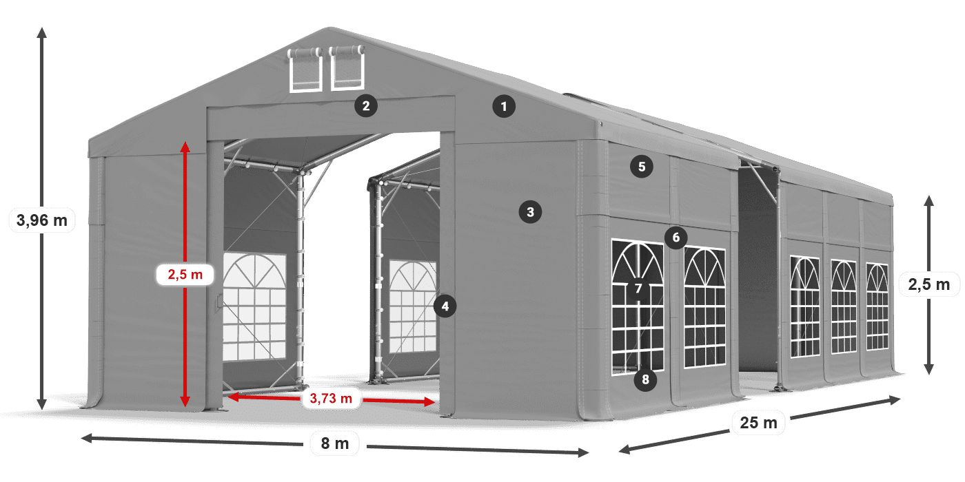 IMS 580 PVC légende 2,5m