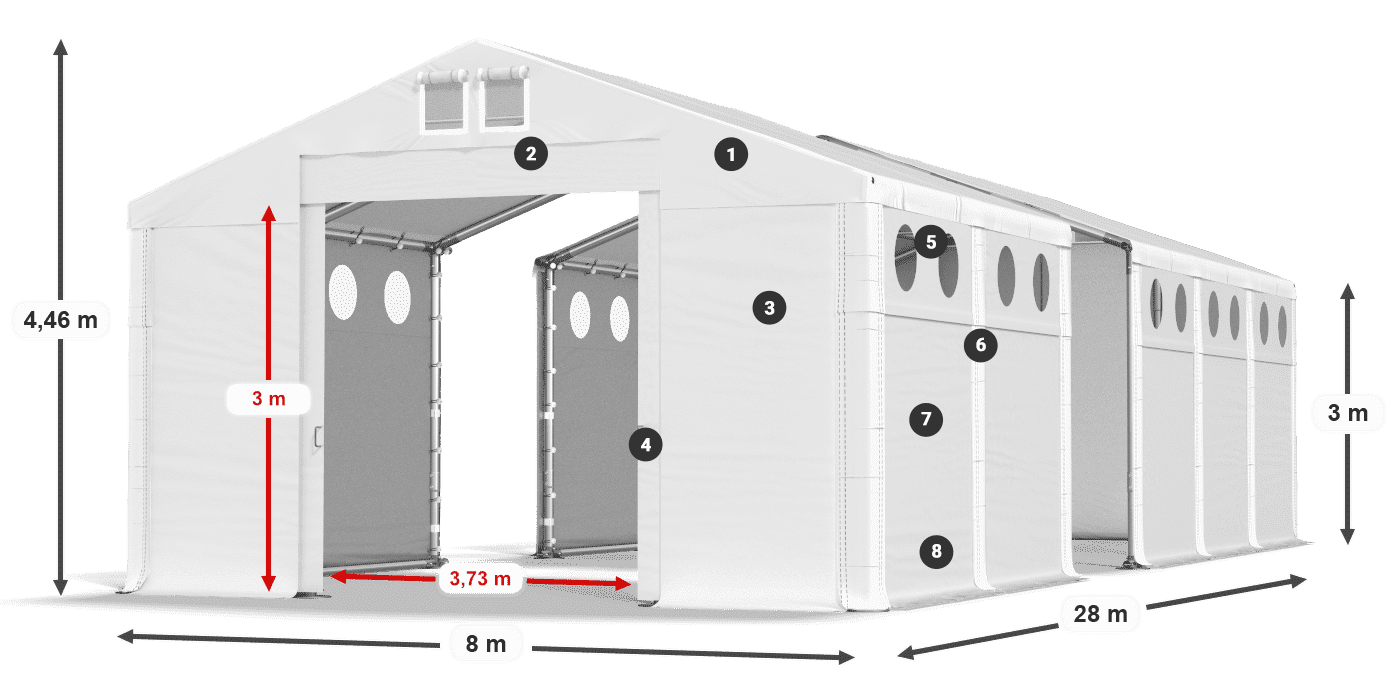 MFRO 620 PVC légende 3m