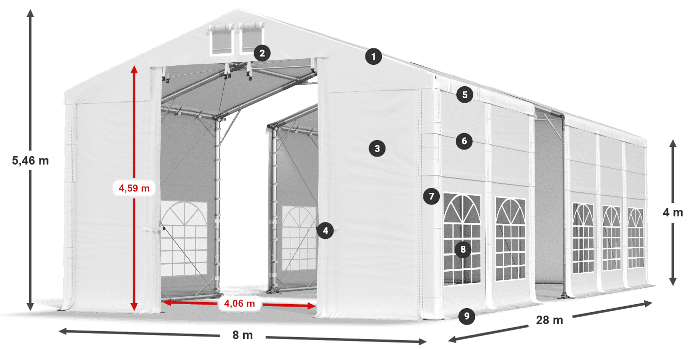 ISD 560 PVC légende 4m