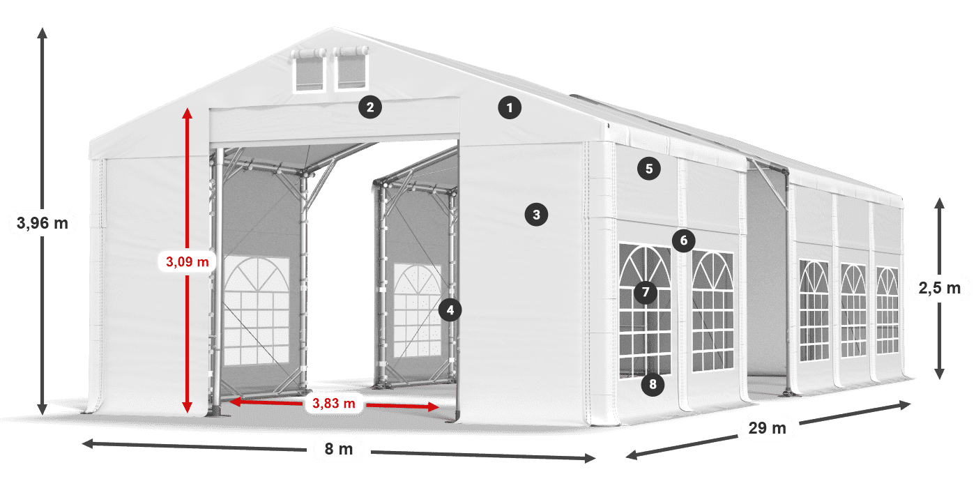 IMS 580 PVC légende 2,5m