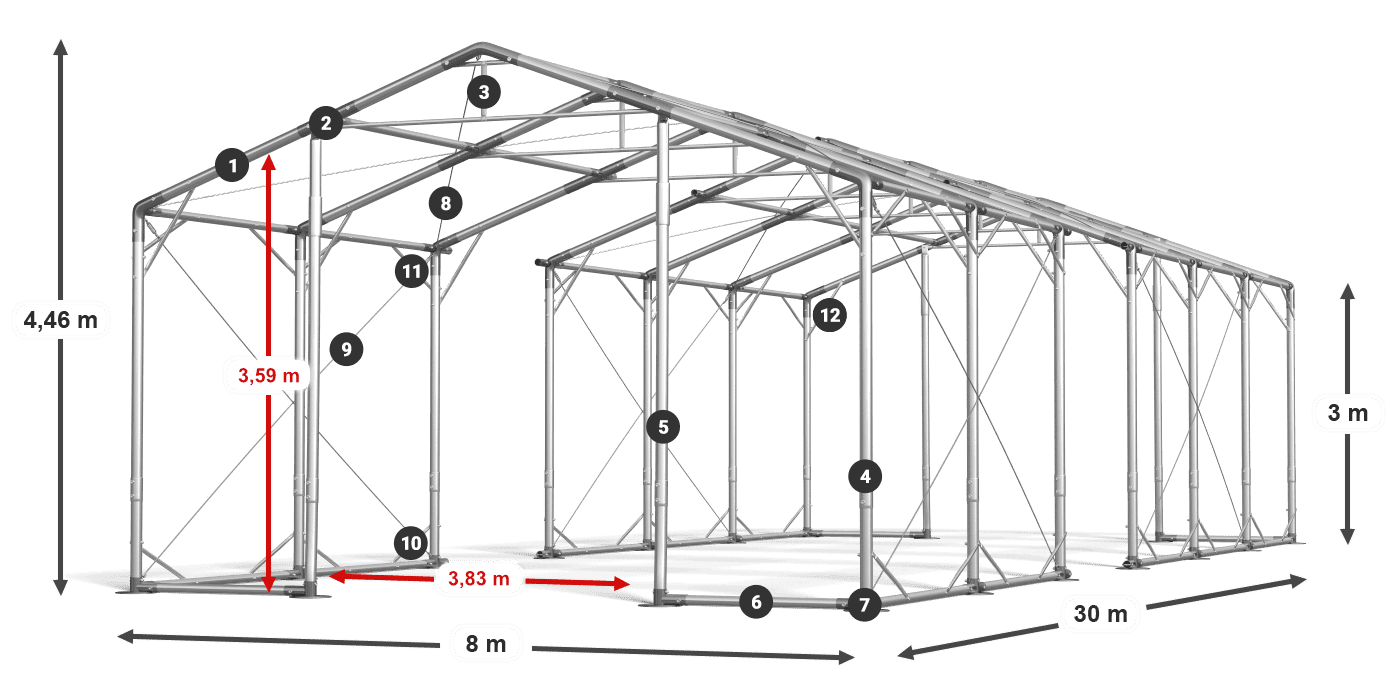 POLAR légende 2.5m-4m