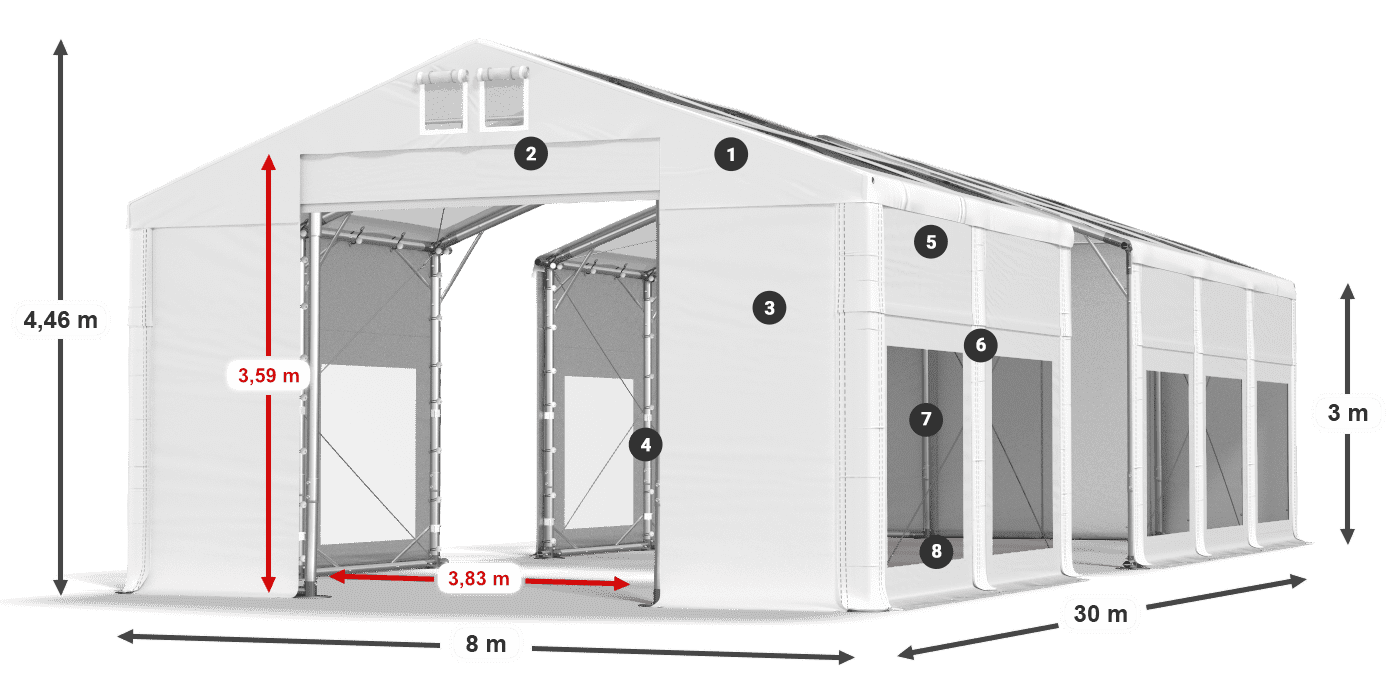 IMST 580 PVC légende 3m