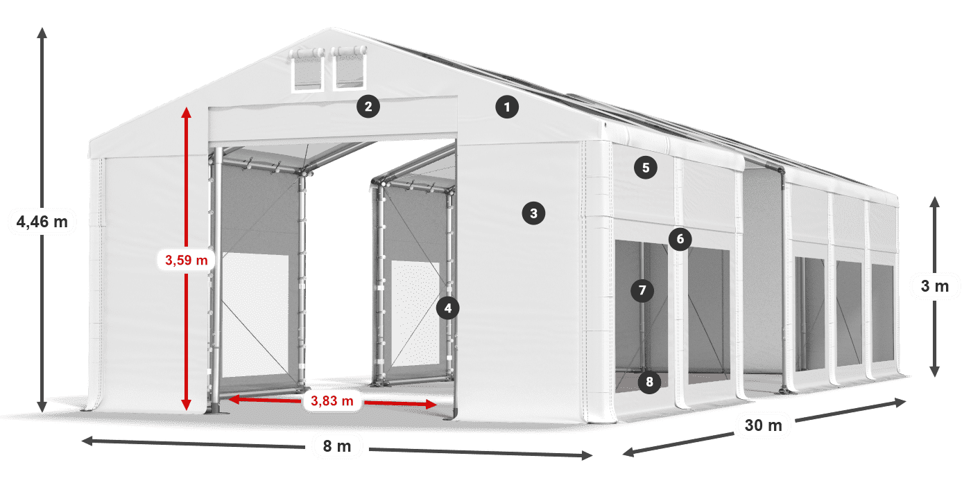 IMST 580 PVC légende 3m