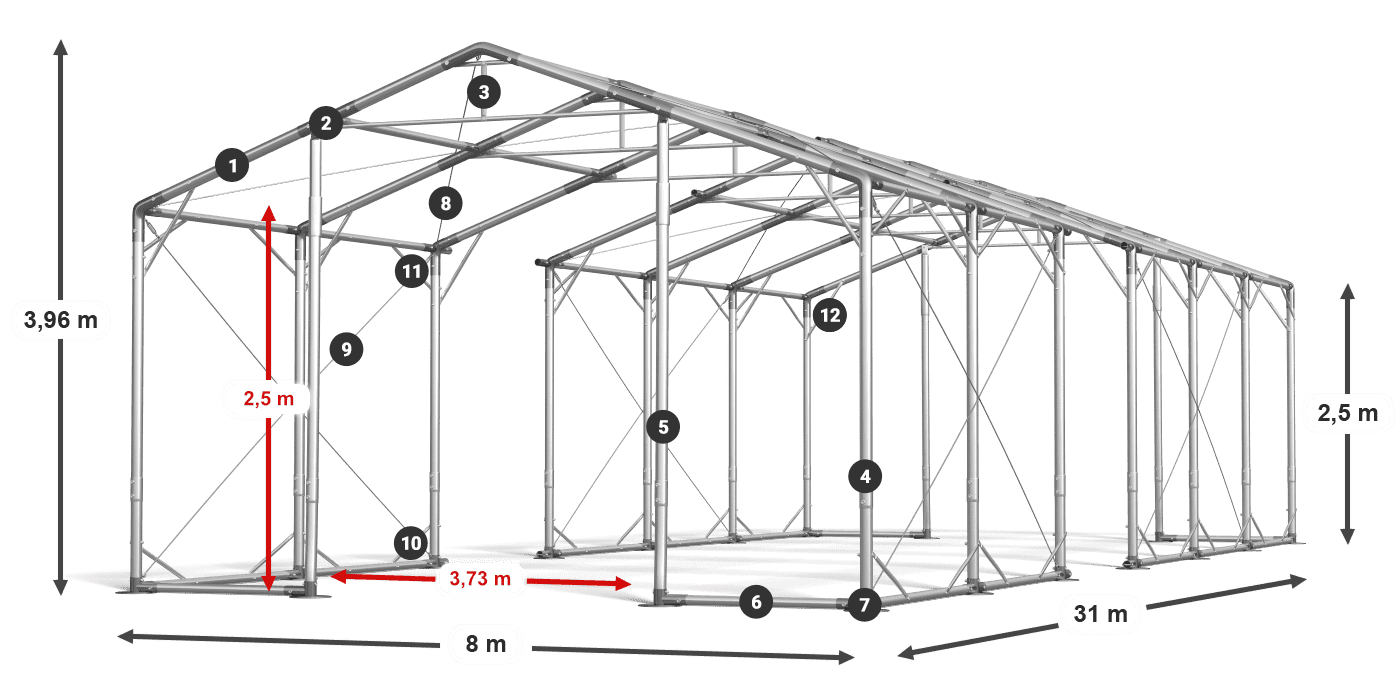 POLAR légende 2.5m-4m